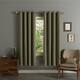 Aurora Home Thermal Insulated 72-inch Blackout Curtain Pair - 52 x 72 - Olive