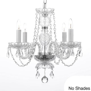 Gallery Four-light Chandelier Light Fixture (White) - Chandeliers For Bedrooms by Overstock.com