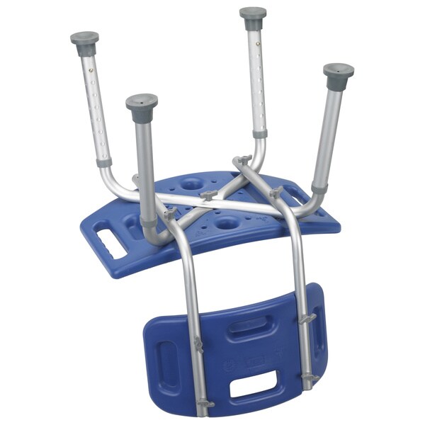 drive medical bathroom safety shower tub bench chair without back
