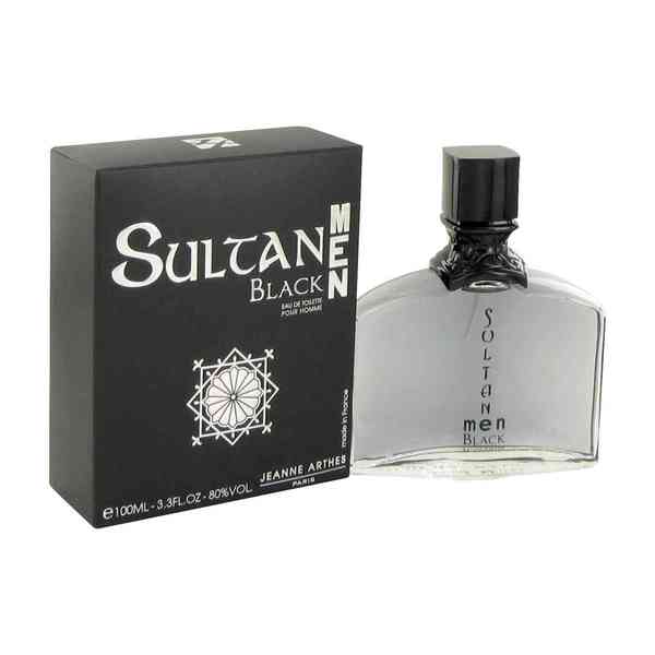 Jeanne Arthes Sultan Black Men's 3.3 ounce Eau de Toilette Spray Jeanne Arthes Men's Fragrances