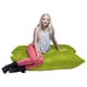 preview thumbnail 6 of 10, Jaxx 3.5 Foot Saxx Bean Bag Pillow and Lounger Chair for Kids - Microsuede Lime