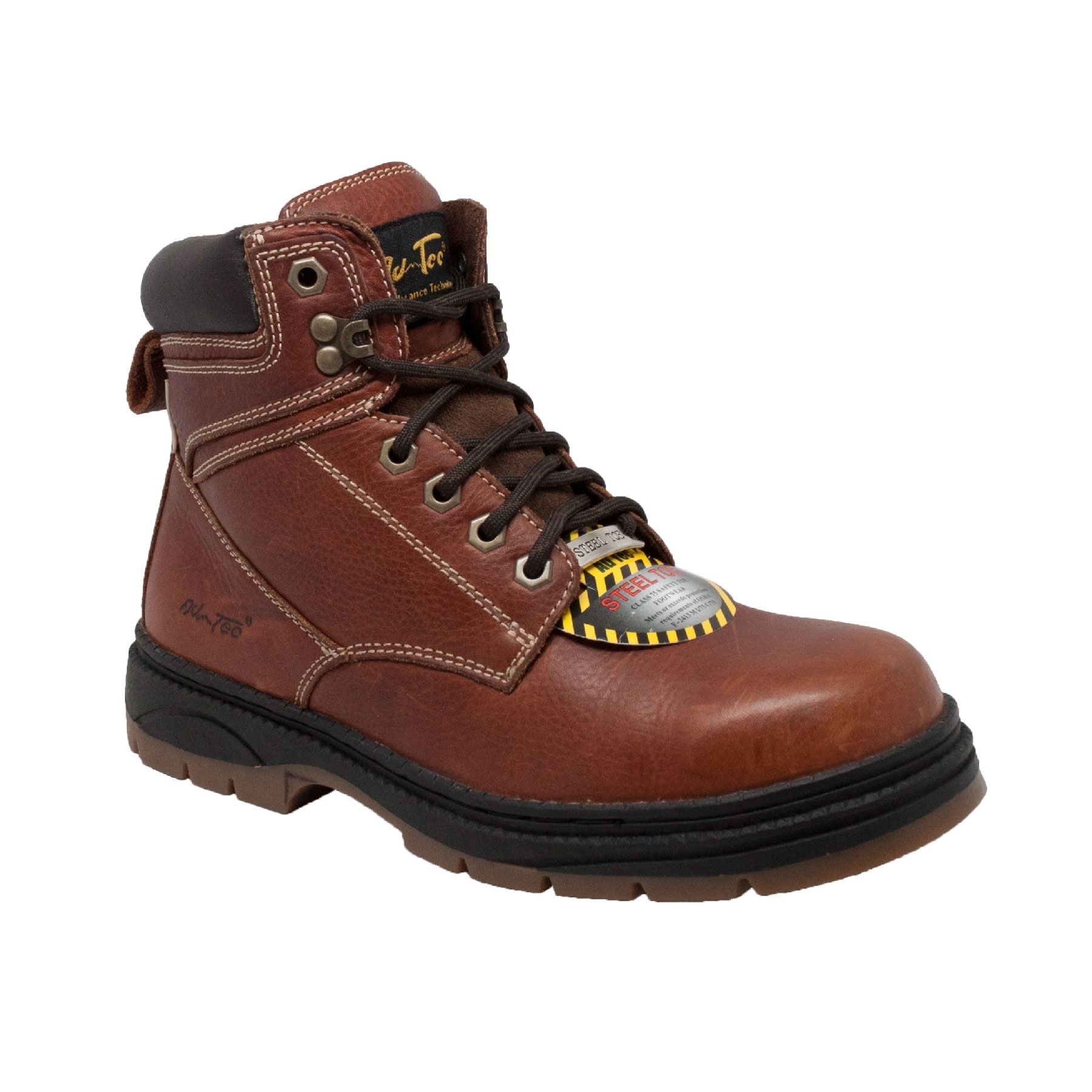 AdTec Mens Steel Toe Leather Work Boots Today $86.69