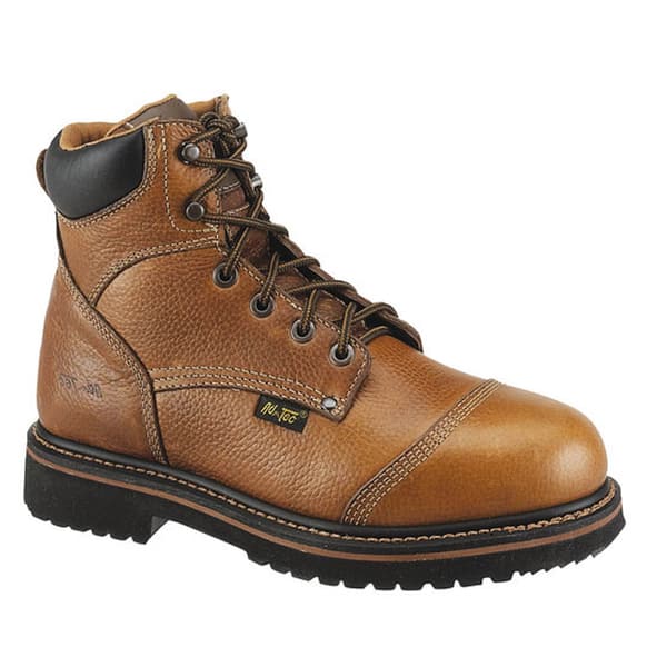 Leather Comfort Work Boots - Overstock 