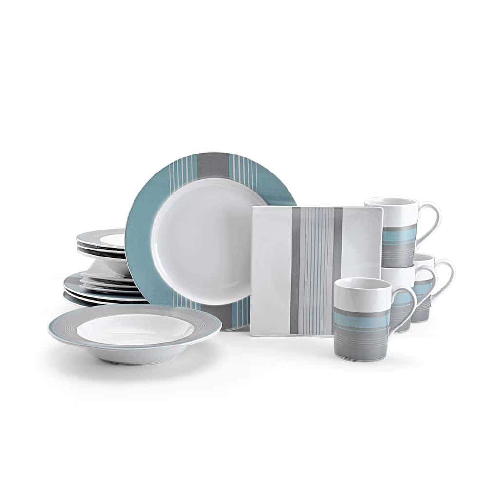 Nautica West End 16-piece Dinnerware Set