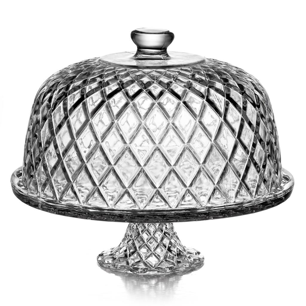 Fifth Avenue Crystal 'Muirfield' Pedestal Plate with Dome