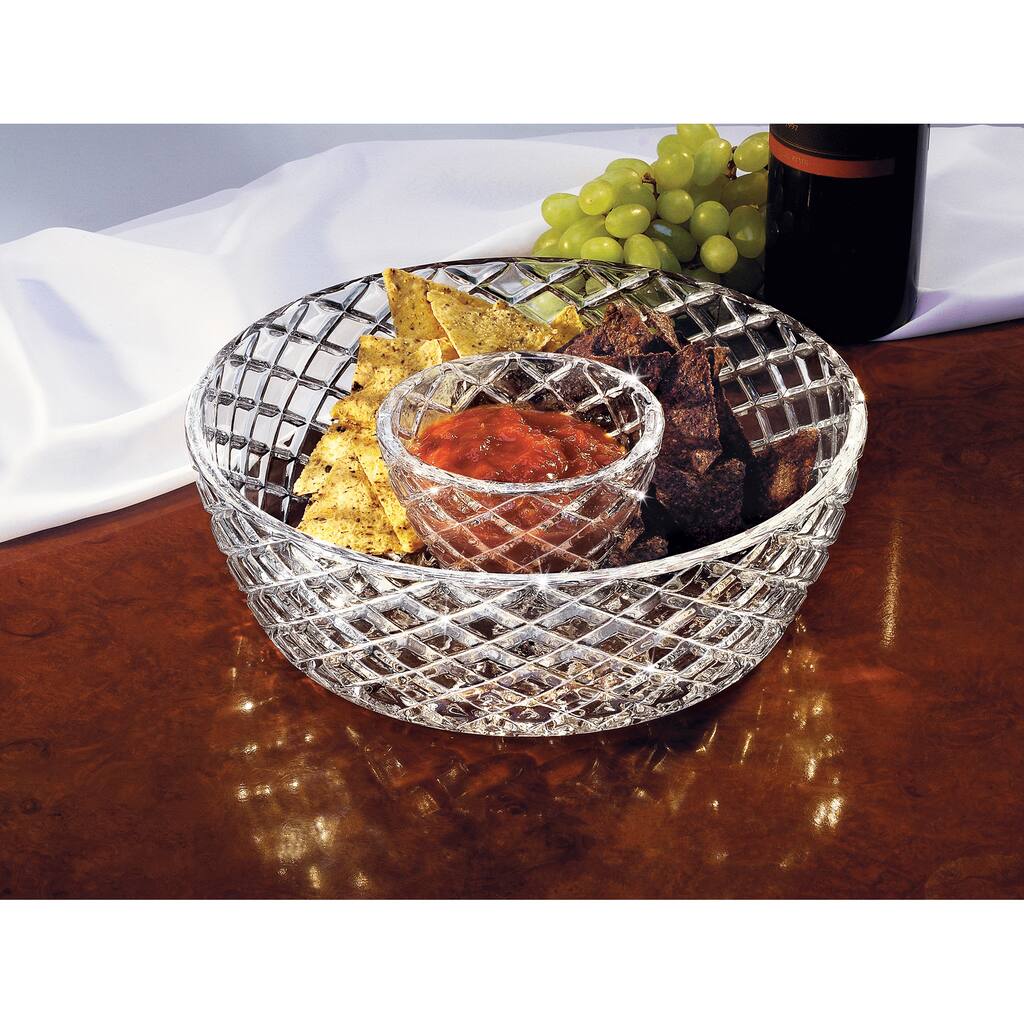 Fifth Avenue Crystal 'Muirfield' Chip Dip Serving Bowls