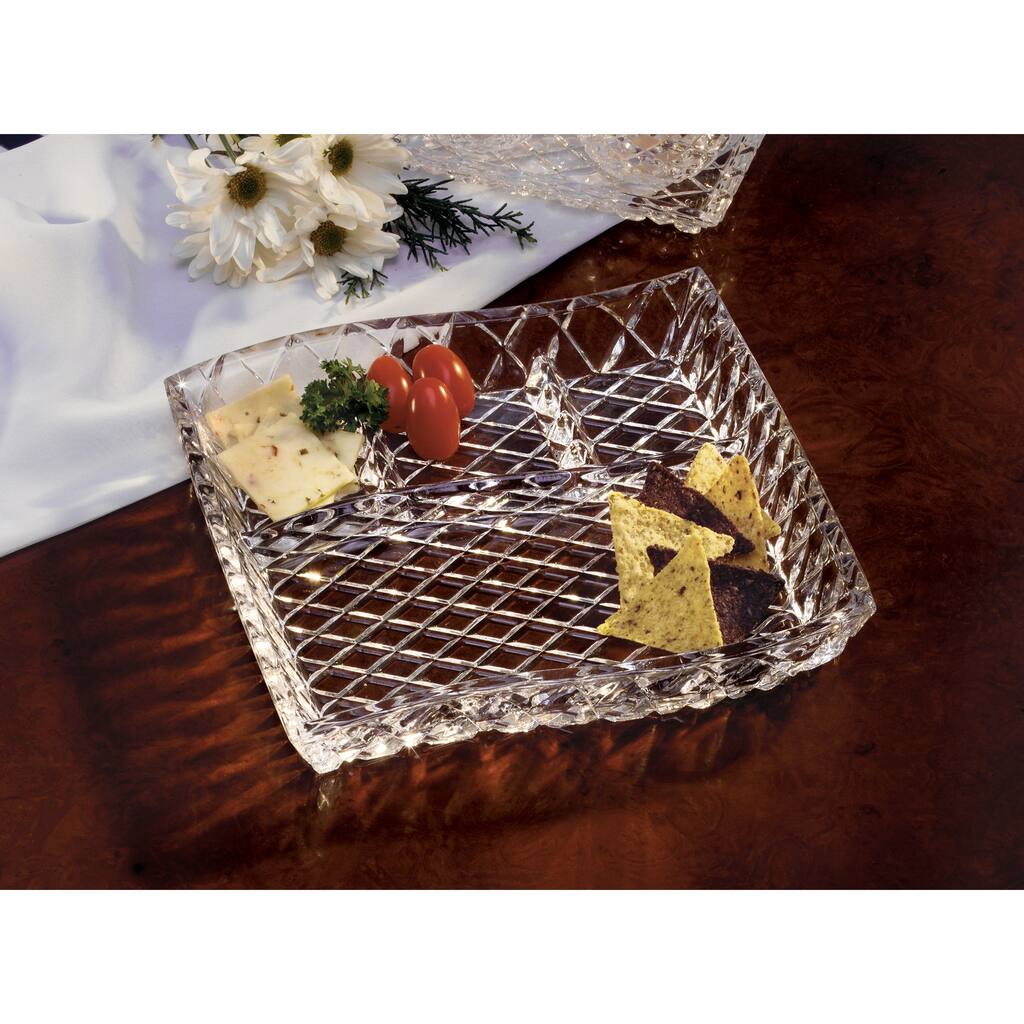 Fifth Avenue Crystal 'Muirfield' Sectional Dish
