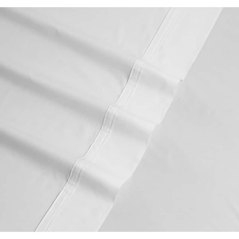 300 TC Cotton Percale Extra Deep Pocket Oversized Bed Sheet Set