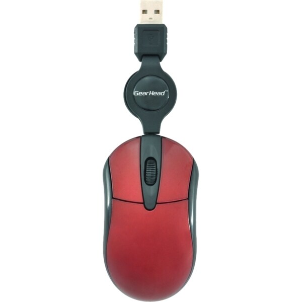 Gear Head Retractable Optical Wheel Mouse Free Shipping On Orders