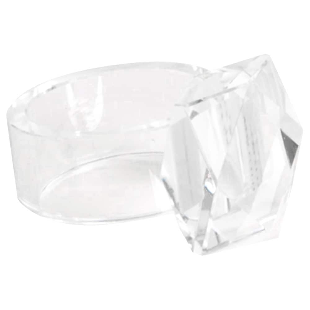 Crystal Napkin Rings (Set of 4)