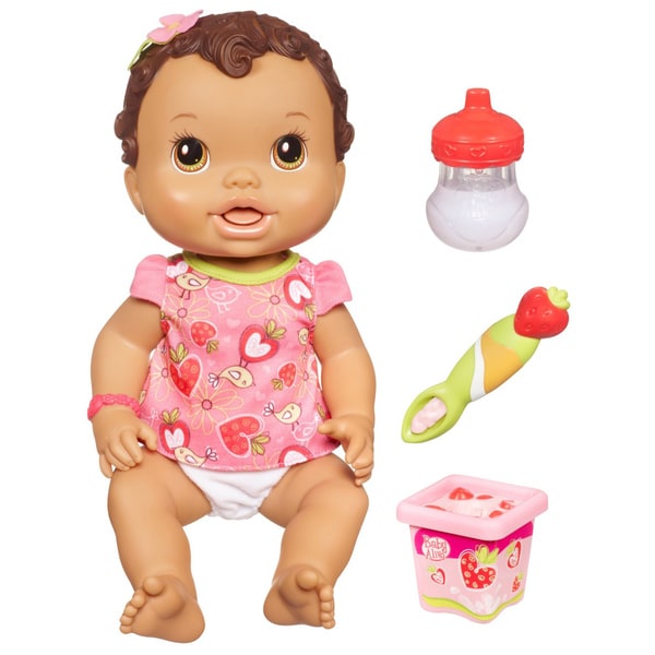 baby alive doll brunette