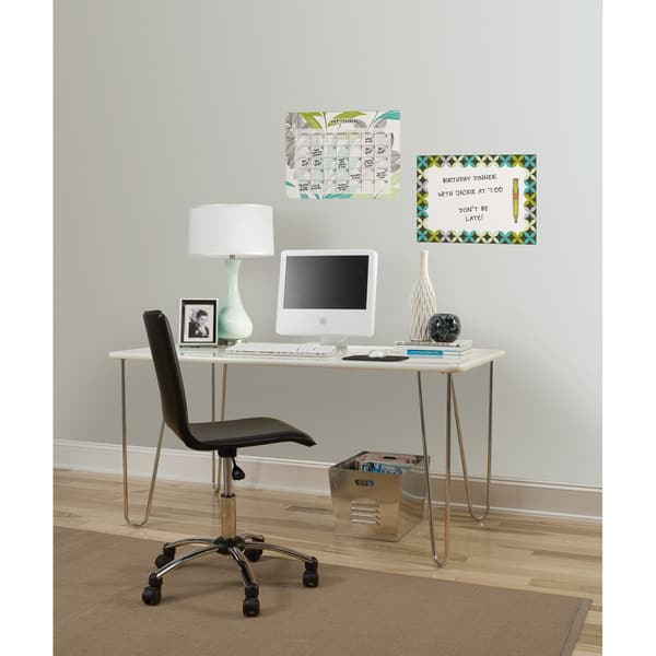 WallPops Habitat Dry Erase Calendar Message Board Combo Multi