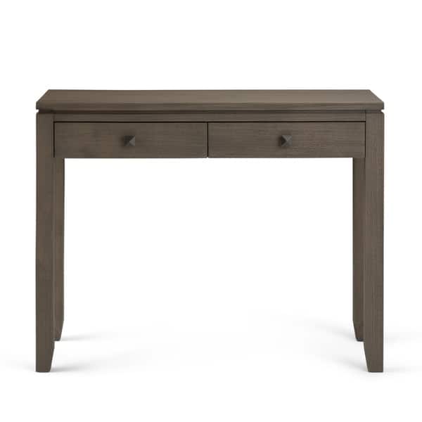 Shop Wyndenhall Essex Solid Wood 38 Inch Wide Contemporary Console