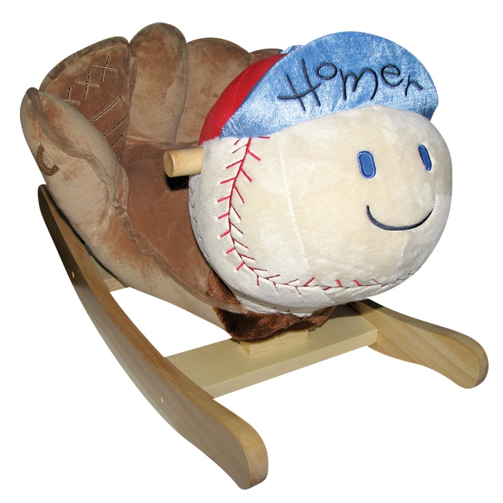 Charm Company Homer Baseball Rocker