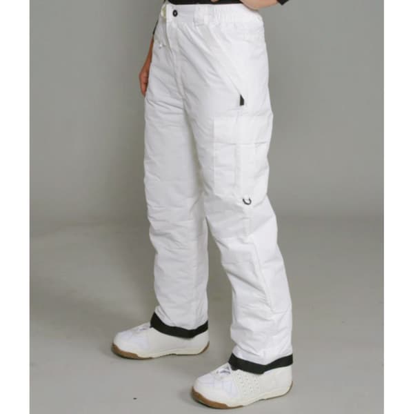 Pulse Women's White Cargo Snowboard Pants - Free Shipping Today ...