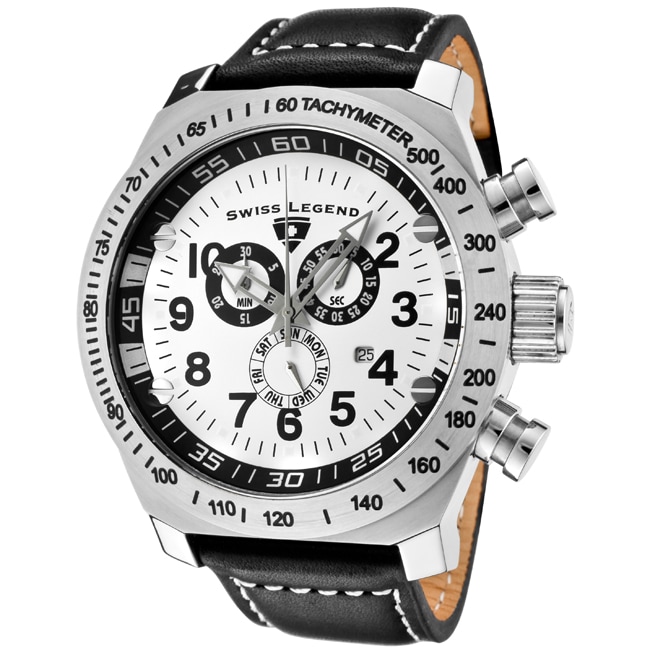 Swiss Legend Mens Trimix Diver Black Silicone Watch