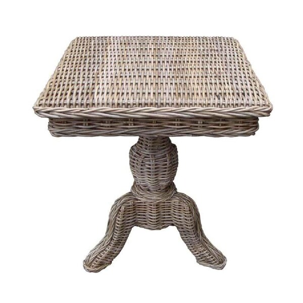 Rattan Living Wicker Side Table - Free Shipping Today - Overstock.com
