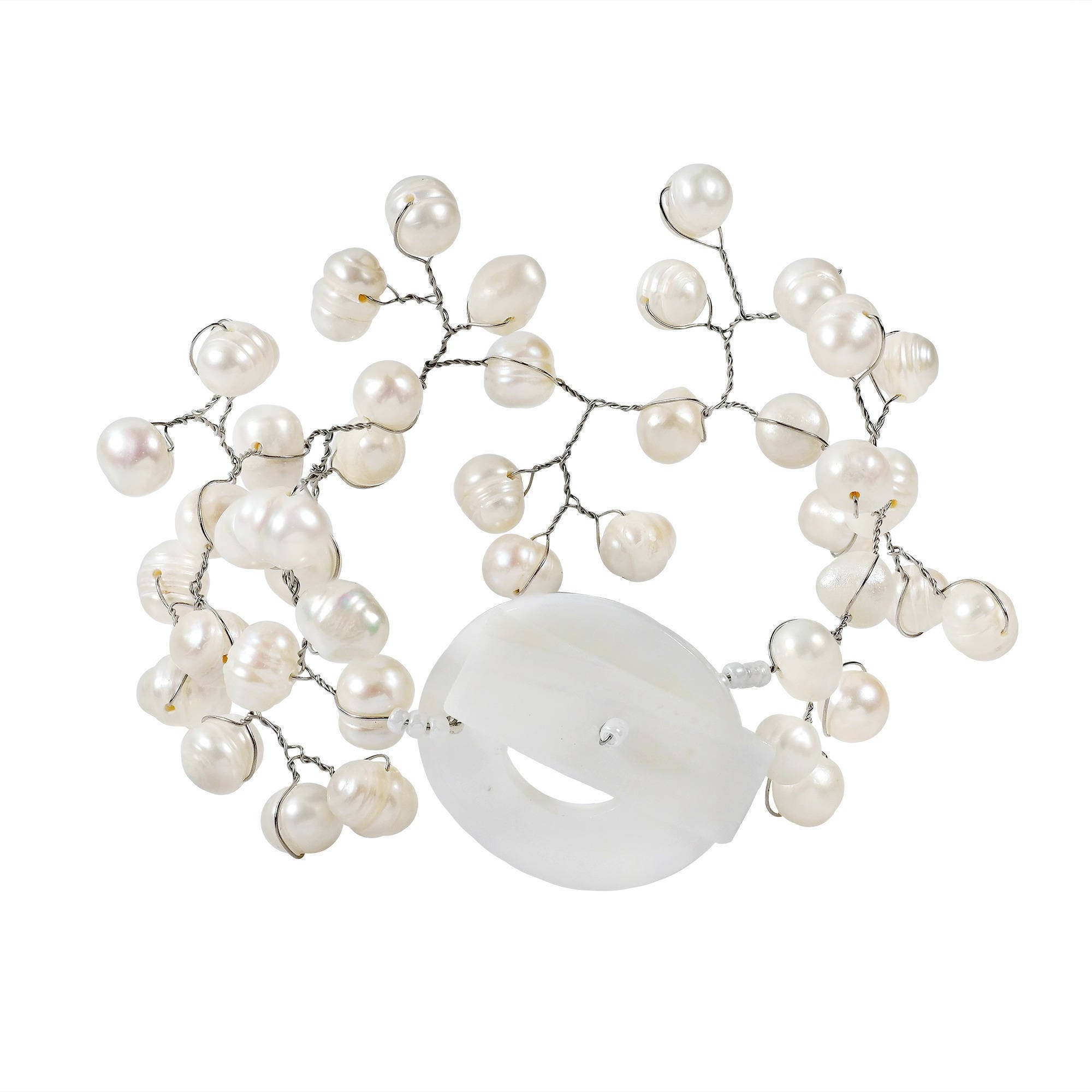 floating pearl bracelet