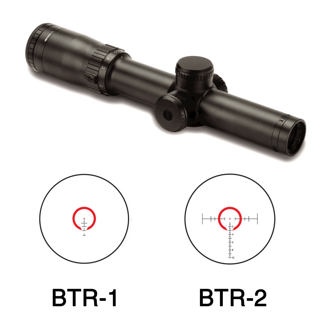 Bushnell Elite Tactical 1 6.5x24mm Matte Black Tactical Rifle Scope