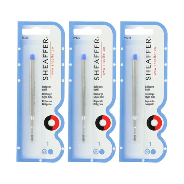Sheaffer K Medium Point Blue Ink Ballpoint Pen Refill
