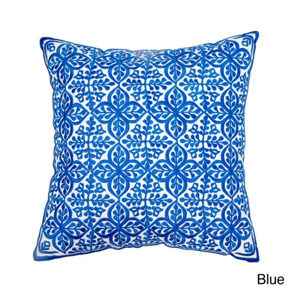 Shop Moroccan Moorish Embroidered Pillow (Morocco) Free Shipping