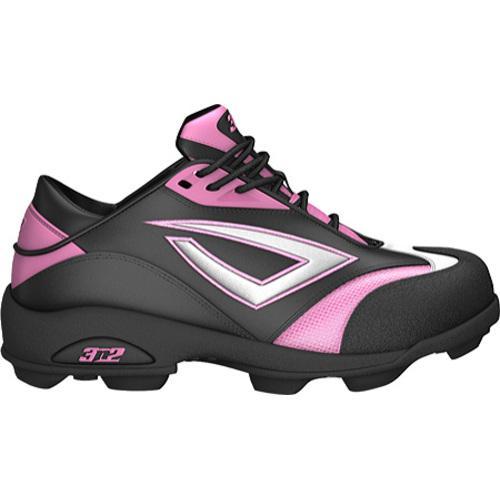 Women's 3N2 Accelerate Fastpitch Molded Black/Pink/Silver
