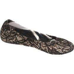 Women's Butterfly Twists Valerie Black/Silver Butterfly Twists Flats