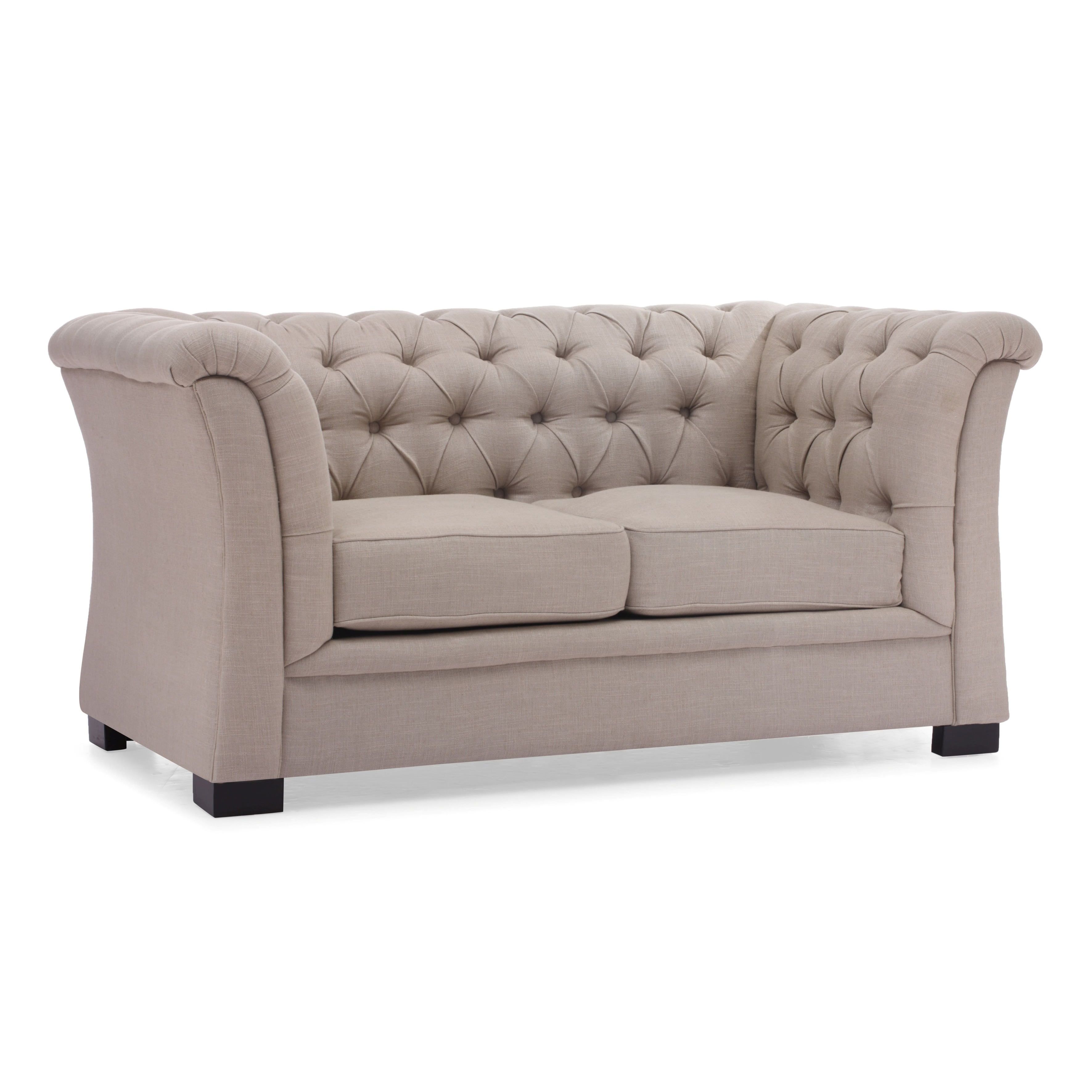 Nob Hill Beige Loveseat