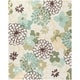 preview thumbnail 4 of 4, Hand-hooked Farmington Green Area Rug 8' x 10'/Surplus - Fern Green/Cream - Rectangle