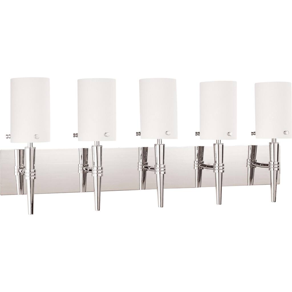 Nuvo Jet 5-light Polished Chrome Vanity