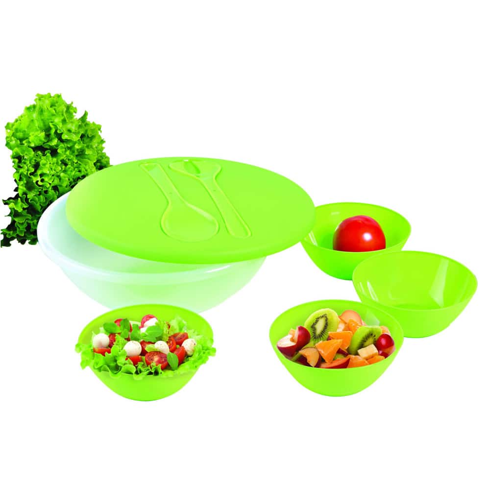 KitchenWorthy 8-piece Salad and Serving Set
