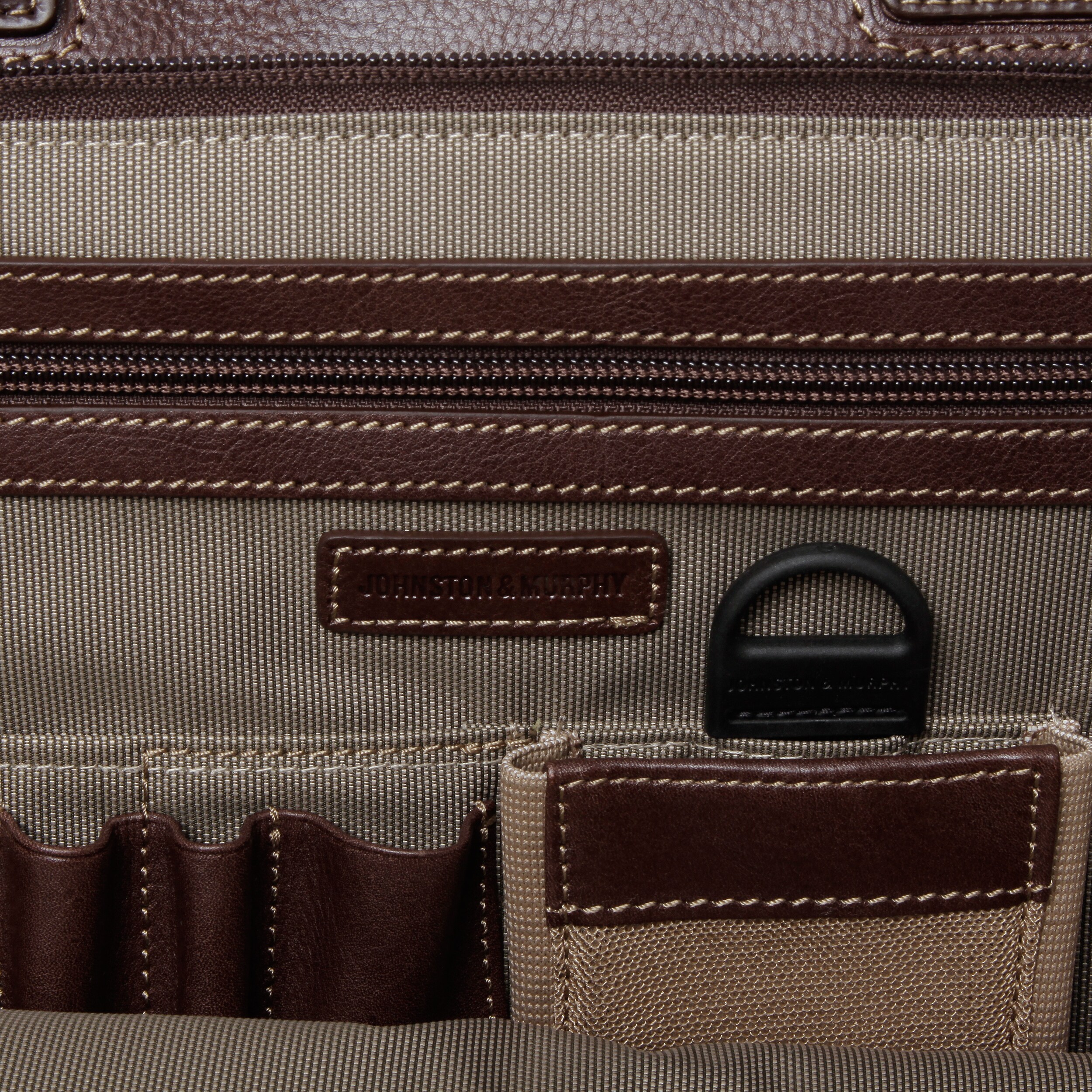 johnston and murphy laptop briefcase