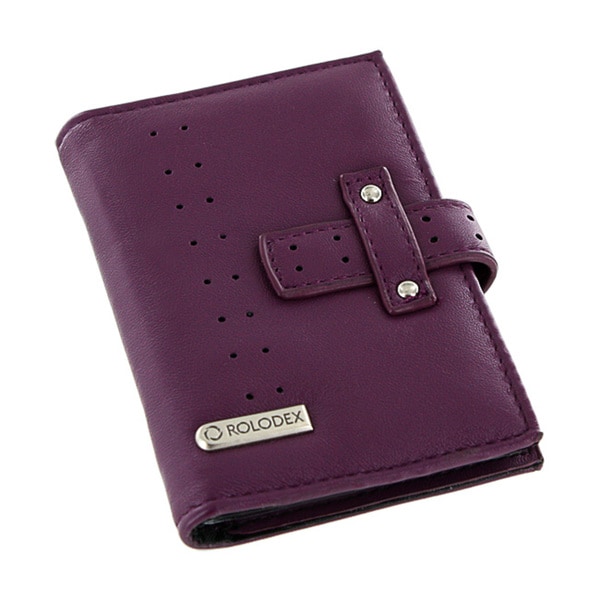 Rolodex Purple Personal Business Card Case - Free Shipping On Orders Over $45 - www.waterandnature.org ...