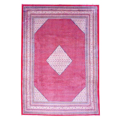 Handmade One-of-a-Kind Mir Wool Rug (Iran) - 8'2 x 11'8
