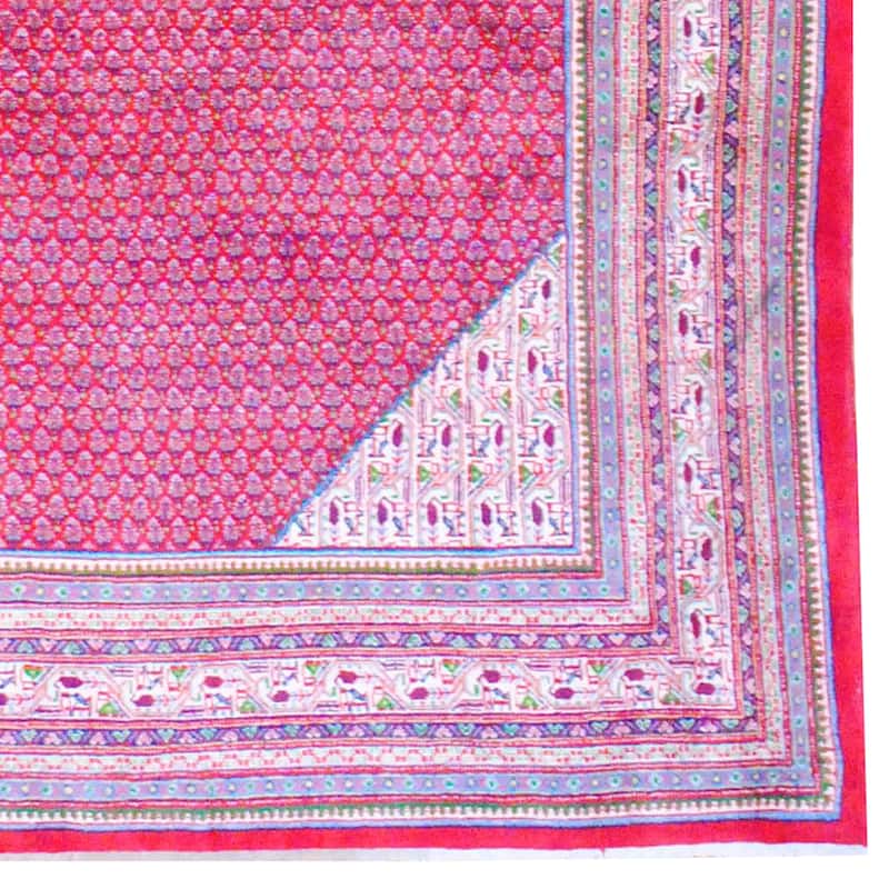 Handmade One-of-a-Kind Mir Wool Rug (Iran) - 8'2 x 11'8