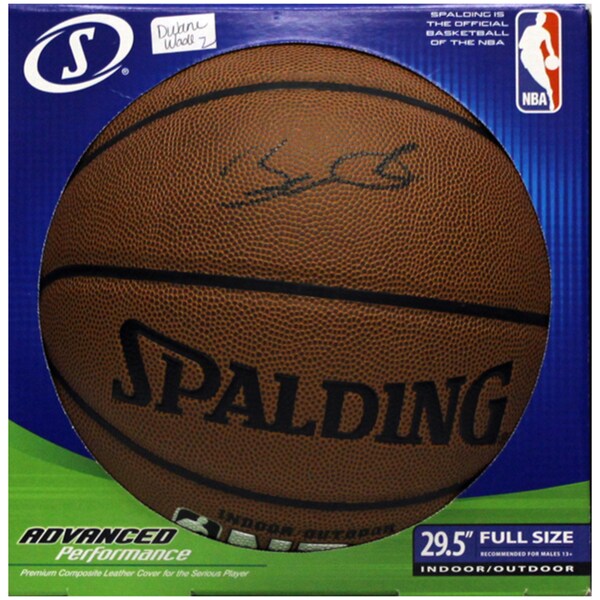 Dwayne Wade Autograph Basketball
