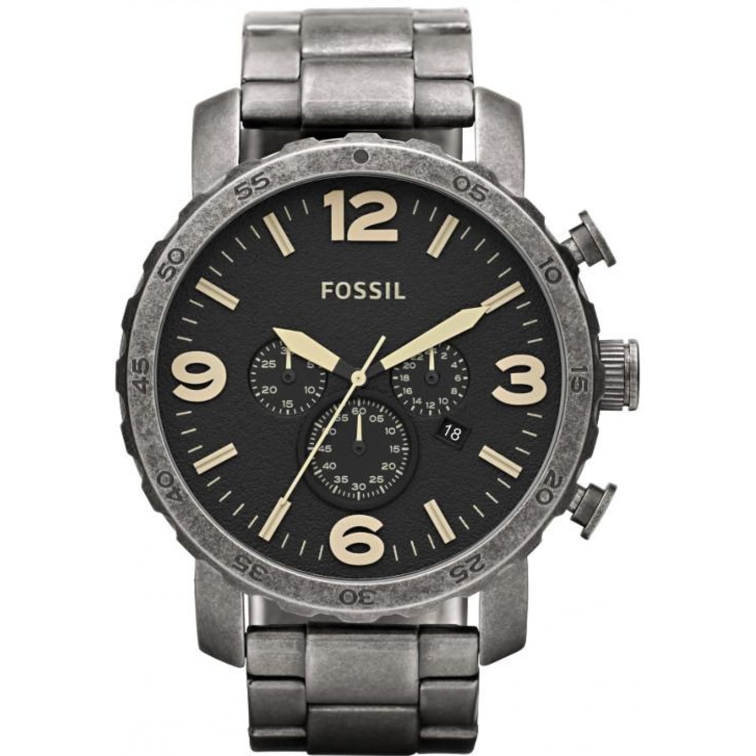 Fossil Mens Nate Chronograph Watch