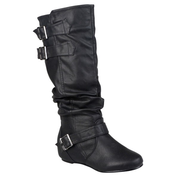 journee collection tiffany women's slouch boots