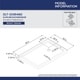 preview thumbnail 16 of 21, DreamLine SlimLine 36 in. D x 48 in. W x 2 3/4 in. H Double Threshold Shower Base