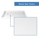 preview thumbnail 6 of 21, DreamLine SlimLine 36 in. D x 48 in. W x 2 3/4 in. H Double Threshold Shower Base