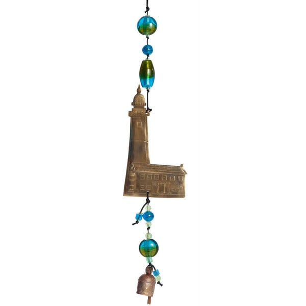 Handmade Split Rock Lighthouse Wind Chime (India)