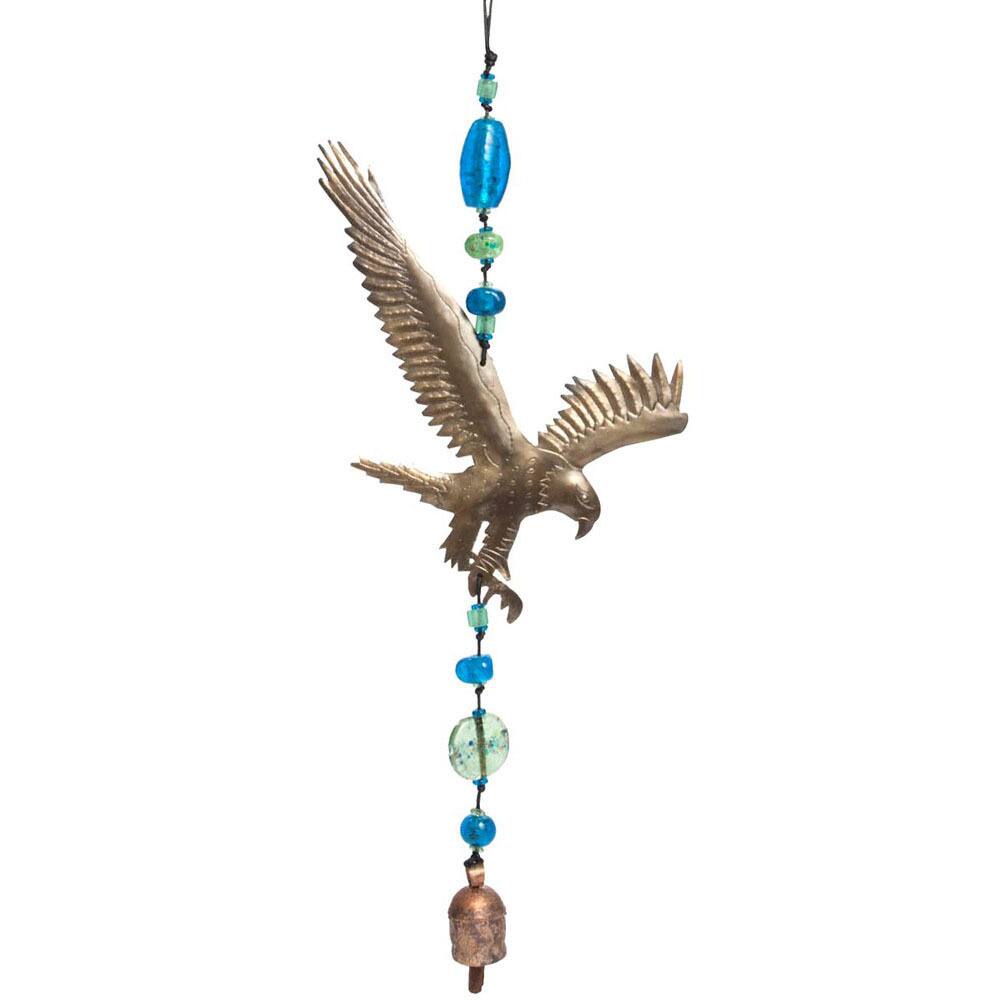 Handmade Fly Like An Eagle Wind Chime (India)