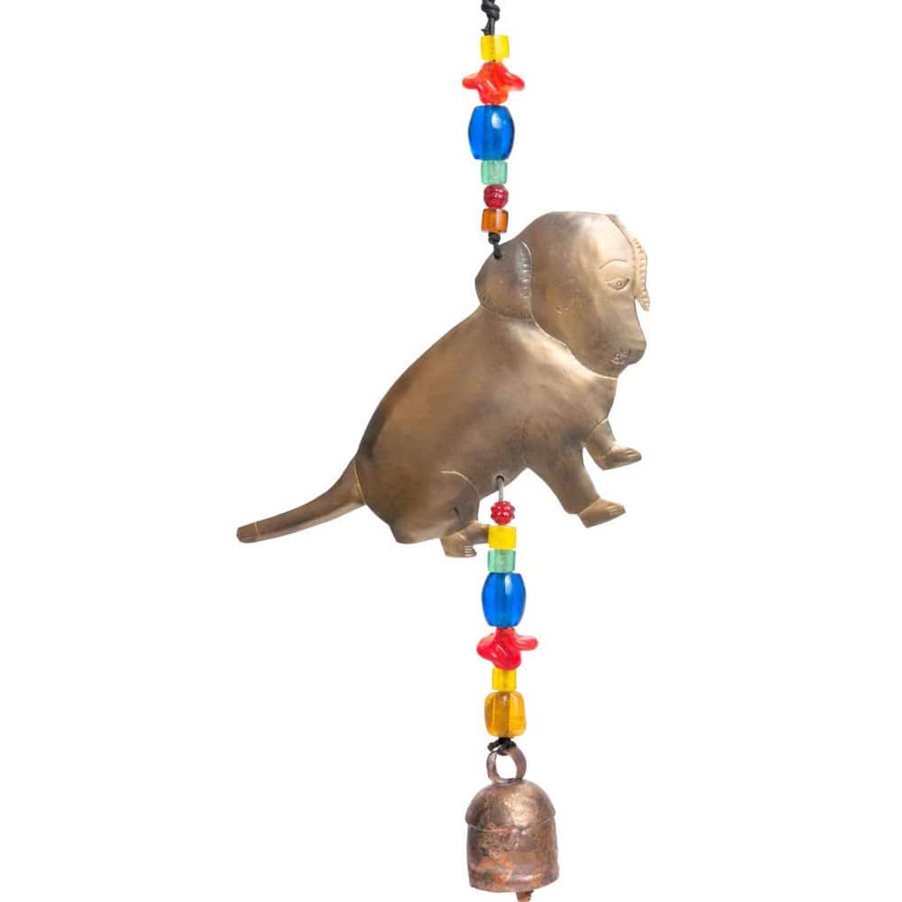 Handmade Puppy Love Wind Chime (India)