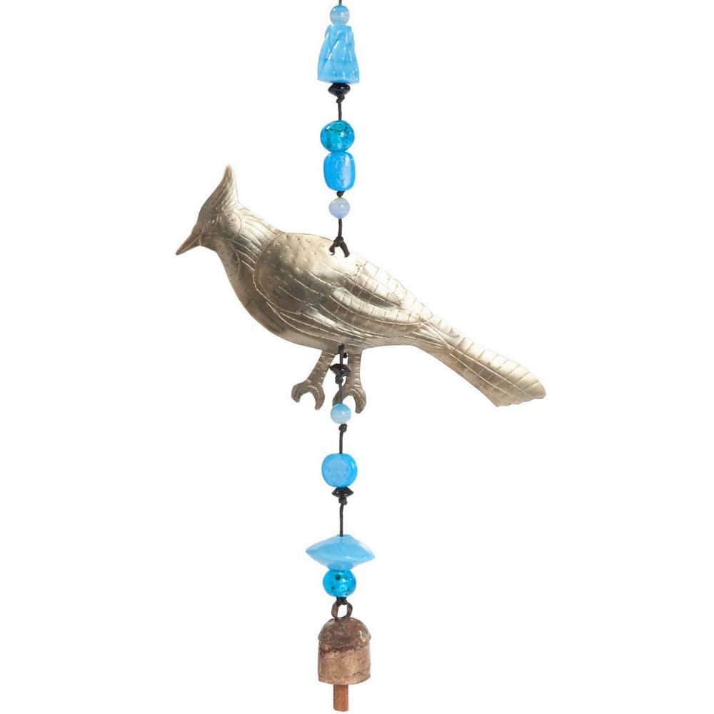 Blue Jay of Happiness Wind Chime (India)