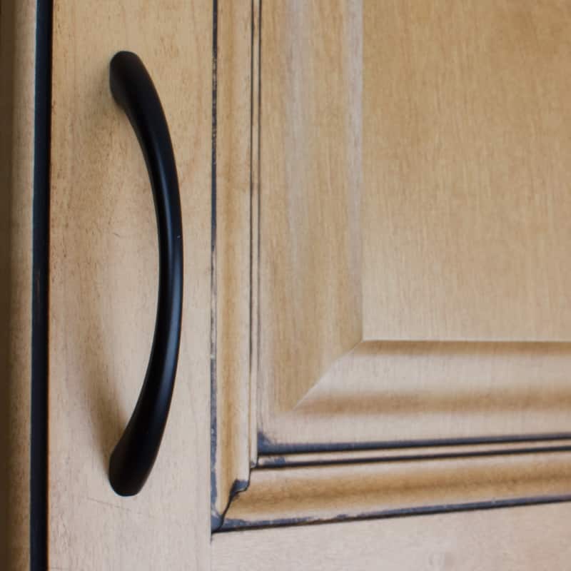 GlideRite Matte Black 3.75-inch Loop Pulls (Case of 25)