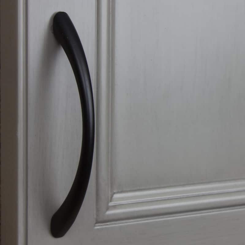 GlideRite Matte Black 3.75-inch Loop Pulls (Case of 25)