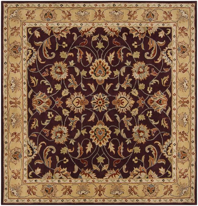 Hand tufted Casa Plum Wool Rug (4 x 4) Compare $183.00 