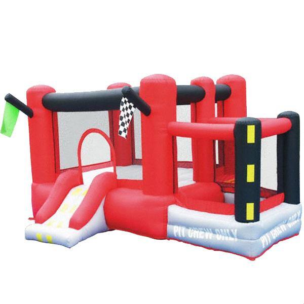 KidWise Little Raceway Inflatable Bounce House