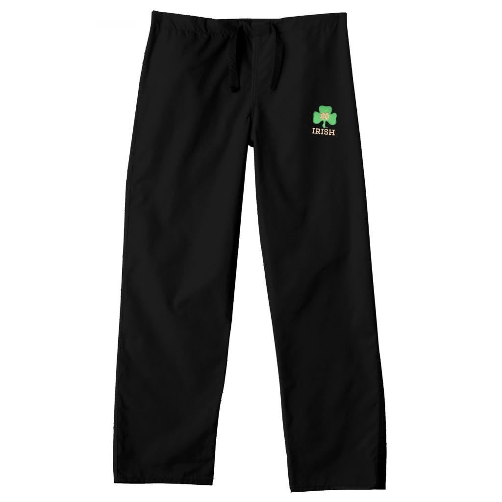 Gelscrub Unisex Black Notre Dame Irish Scrub Pants