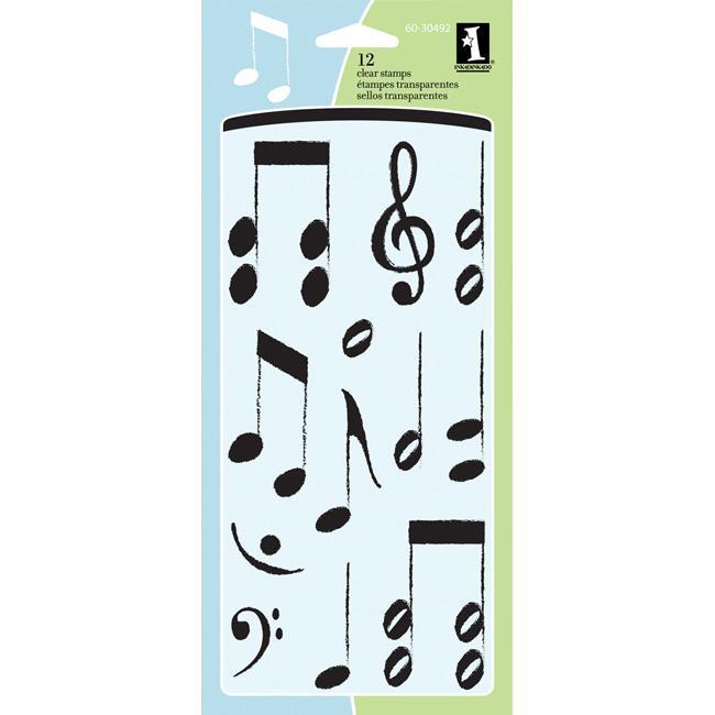 Inkadinkado Music Notes Clear Stamps  ™ Shopping   Big